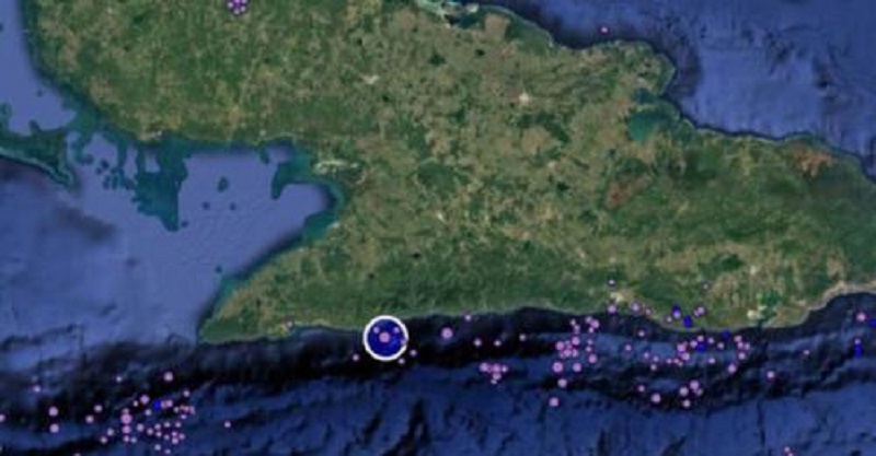 Un fuerte terremoto de magnitud 5,9 se registró en la costa sur de Cuba
