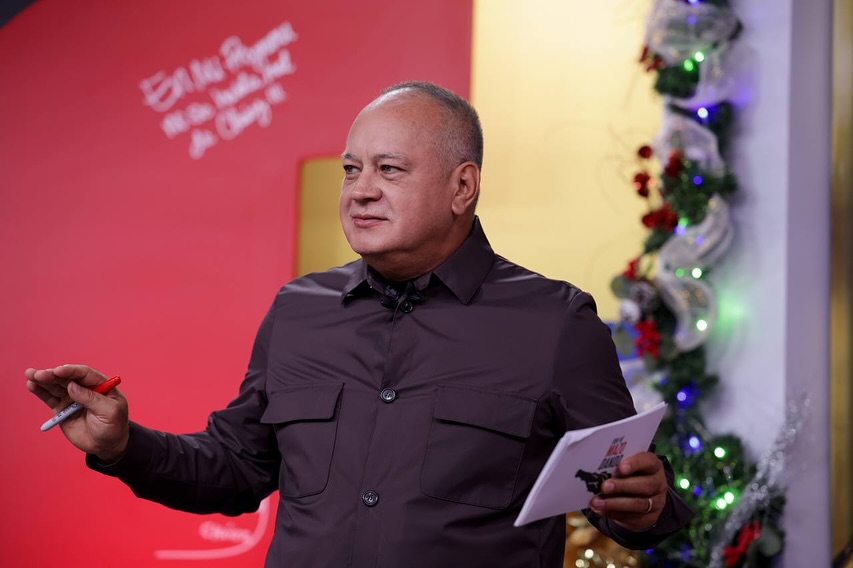 Diosdado Cabello nombró a los portales de noticias que reciben 'donaciones' de EEUU
