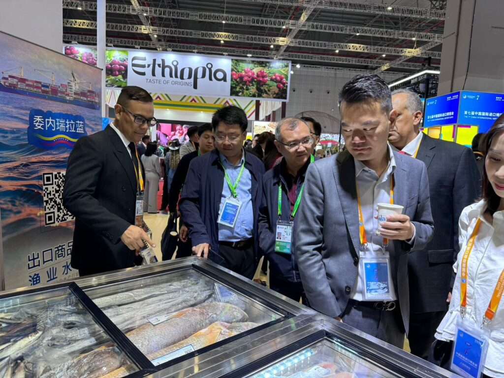Empresas venezolanas de pesca promueven exportación en China