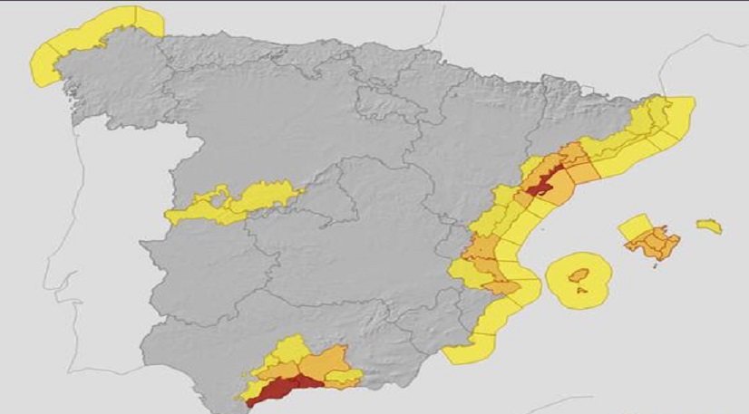 Alerta roja en Andalucía y Cataluña por riesgo de nuevas inundaciones