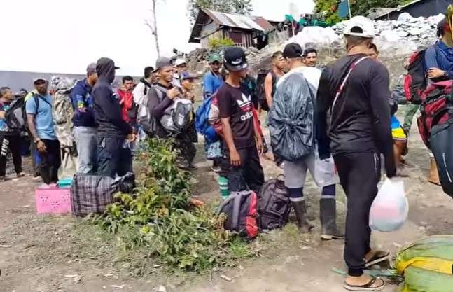 Evacuadas 1.260 personas por permanencia ilegal en Amazonas