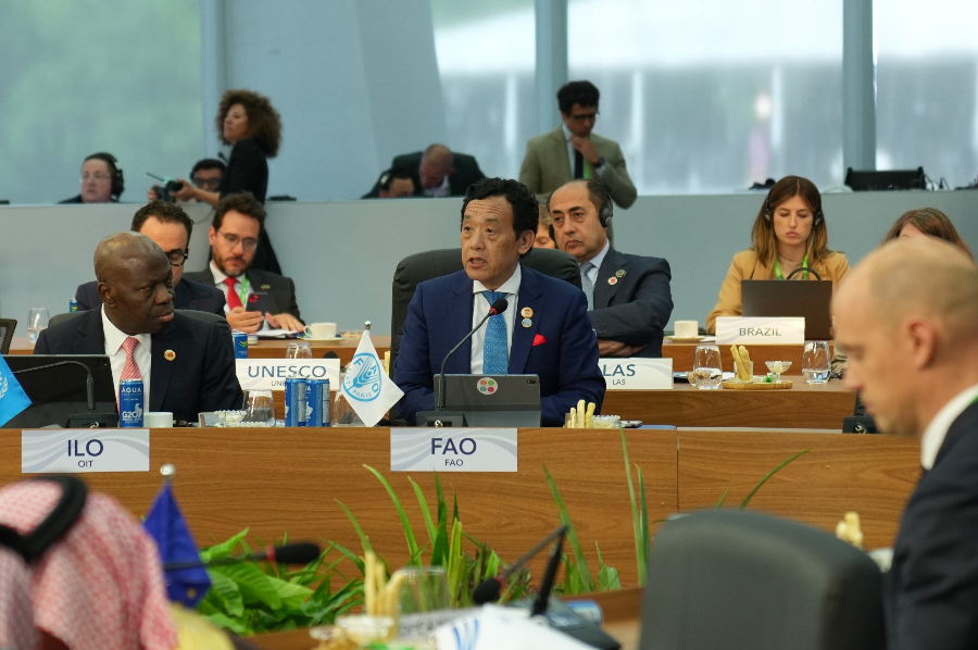 La FAO insta a todos sus miembros y socios a unirse a la Alianza Global contra el Hambre y la Pobreza