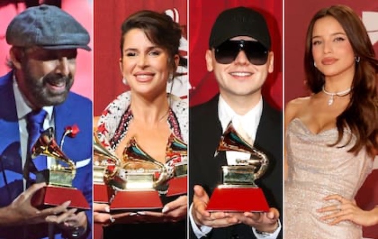 Lista completa de los ganadores de los Latin Grammy 2024