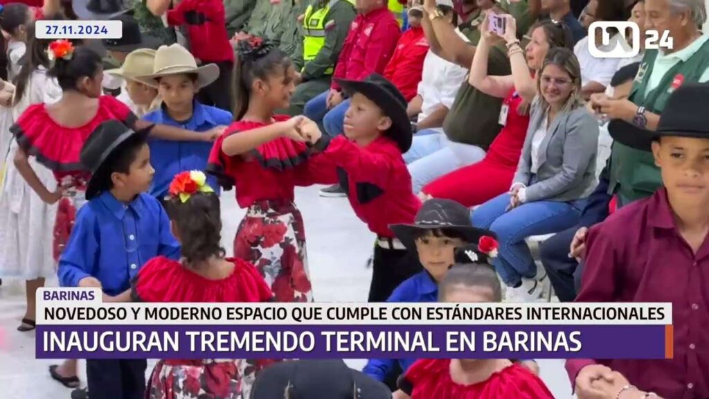 Inauguran nuevo terminal de pasajeros de Barinas