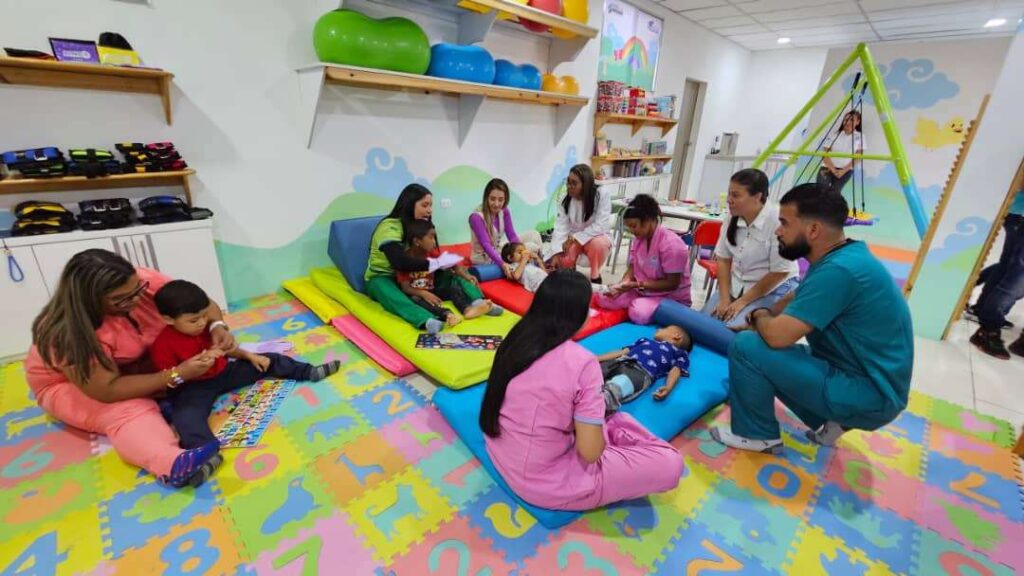 Inauguran sala de fisioterapia infantil en Monagas