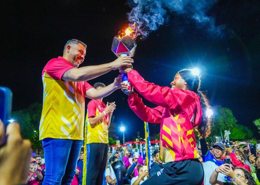 La antorcha de los Juegos Nacionales y Paranacionales ya está Anzoátegui