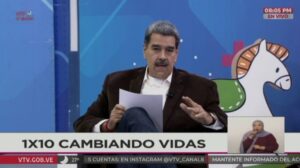 Nicolás Maduro asegura que María Corina Machado está en Colombia