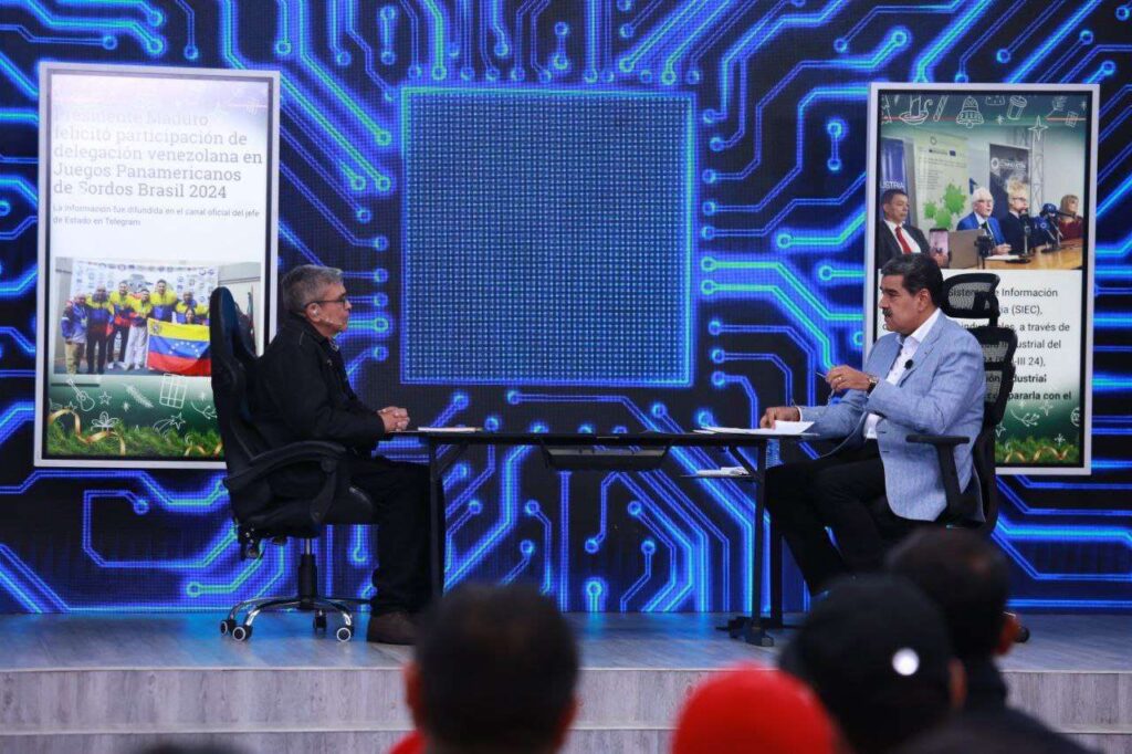 Maduro: “No hay negociación con el fascismo ni con la fascista”