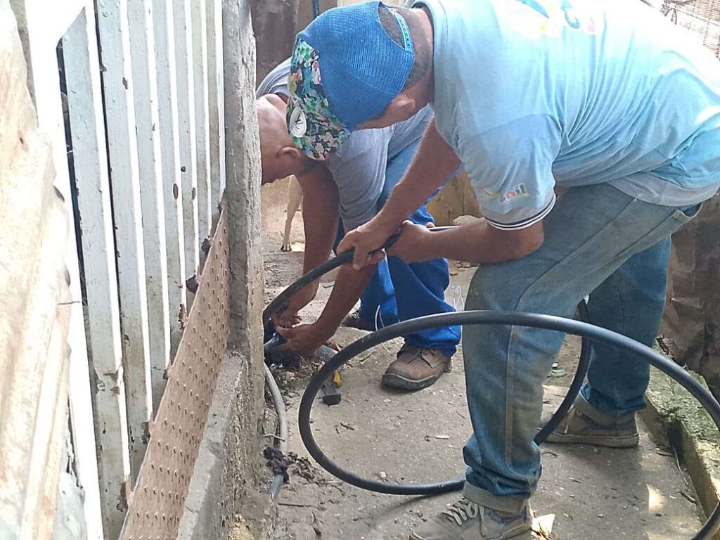 Mejoran distribución de agua en La Pastora