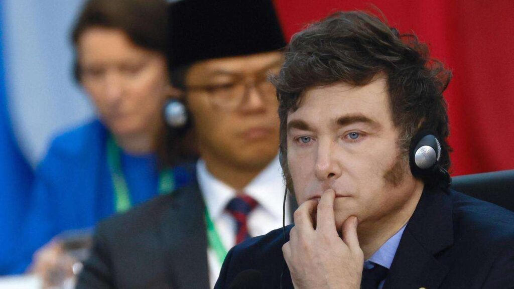 Milei quedó aislado y fuera de la foto final en la cumbre G20