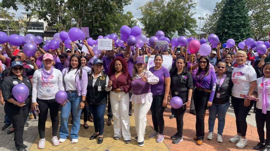 Monagas realiza campaña para eliminar la violencia contra la mujer