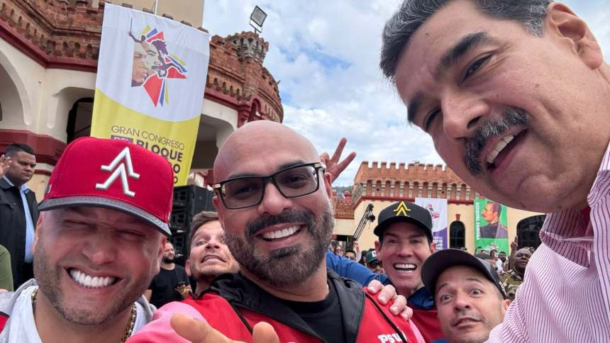 El Potro Álvarez reapareció en público y desmintió problemas de salud o detención