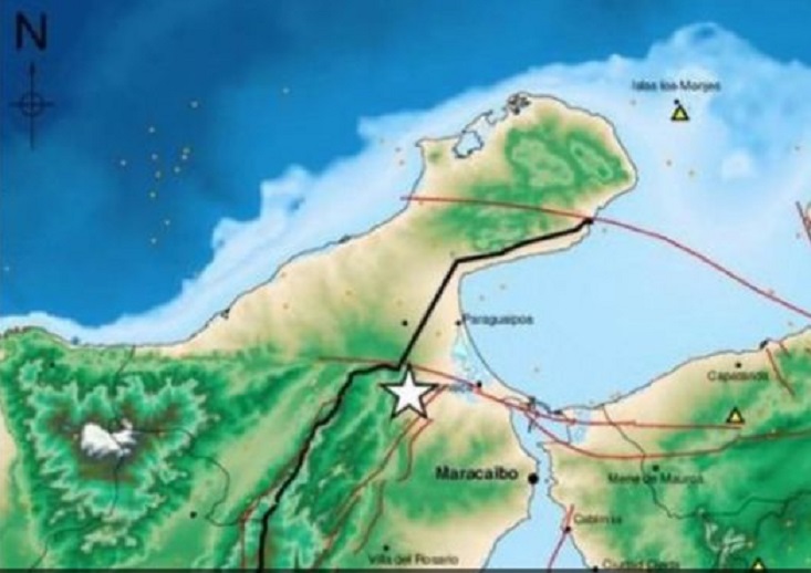 Usuarios reportaron fuerte sismo en el estado Zulia