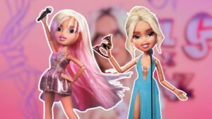 La primera cantante con una muñeca Bratz