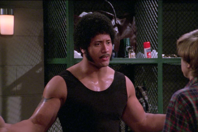 el primer papel de Dwayne Johnson fuera de la WWE