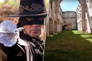 'La Máscara del Zorro' se grabó en un 80% en exteriores de México. Así lucen sus lugares más icónicos, incluyendo la hacienda donde aún te puedes alojar hoy
