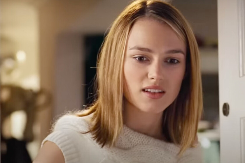 Keira Knightley desvela su problema con la escena más famosa de 'Love Actually'. "Da bastante mal rollo, ¿no?"