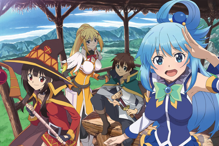 La temporada 3 de 'Konosuba' prepara un capítulo especial. Trailer y fecha de estreno de la OVA del encantador anime isekai