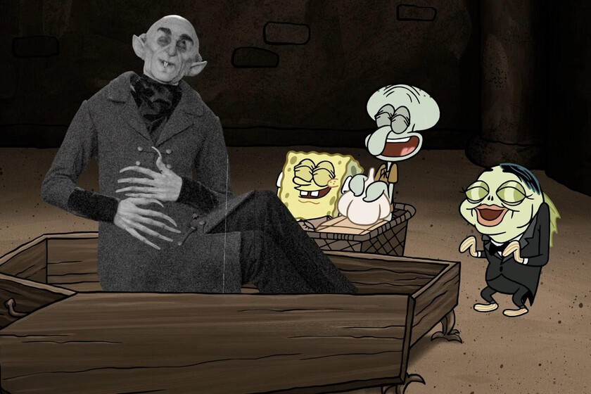 Ni Robert Eggers ni Murnau. La razón por la que muchos se acuerdan de Nosferatu es por un capítulo de 'Bob Esponja' de hace 20 años