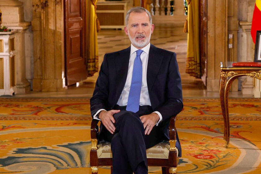 El discurso del rey Felipe VI se estrella en audiencia con el segundo peor dato de los últimos 32 años