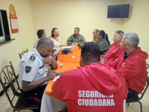Articulan esfuerzos para fortalecer la seguridad en Nueva Casarapa 