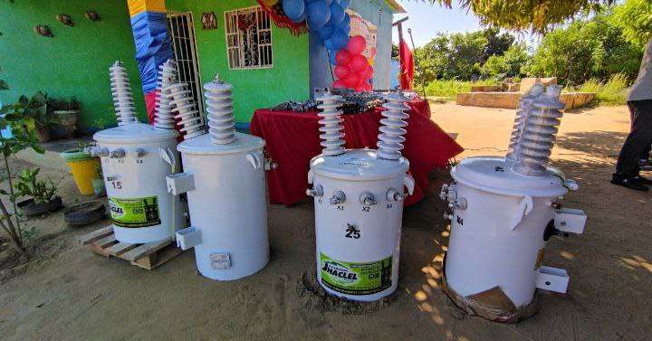 Beneficiadas más de 259 familias con transformadores en el municipio Mara