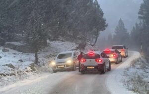 Activan la alerta roja en zonas del norte de España por nieve y lluvia