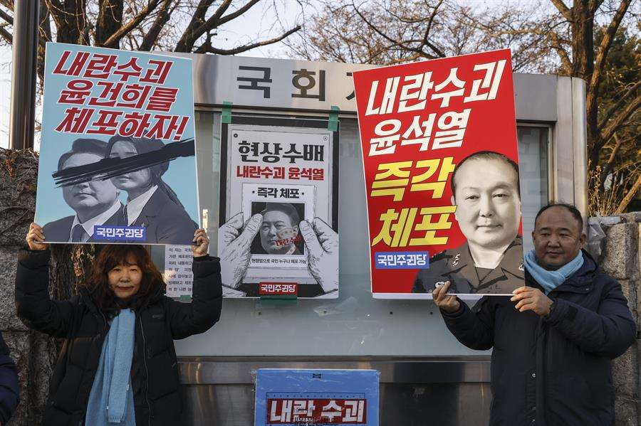 Cerca de la destitución el presidente de Corea del Sur