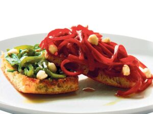 Crostinis navideños