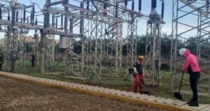 Desmalezadas 17 instalaciones eléctricas en el Zulia