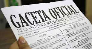 En Gaceta Oficial Ley en defensa de la Patria