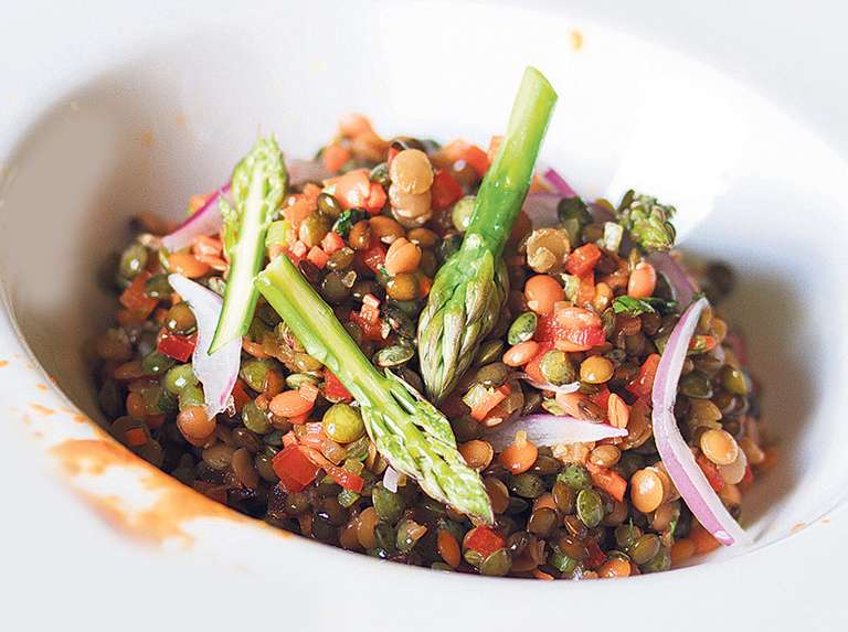 Ensalada de lentejas - Últimas Noticias