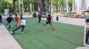 Familias disfrutaron de espacios recreativos este 25 de diciembre en Caracas