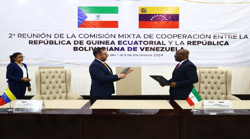 Guinea Ecuatorial y Venezuela suscriben 29 acuerdos en Comisión Mixta de Cooperación