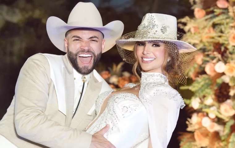 ¡En secreto! Nacho y Melany Mille se casaron en una ceremonia íntima en Miami
