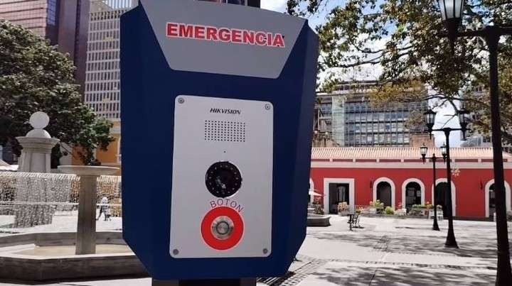 Instalan botones de pánico para atender emergencias en Caracas