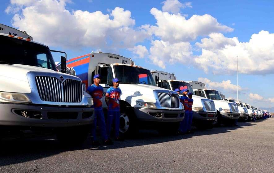 Lacava renovó flota de vehículos recolectores de basura en Valencia