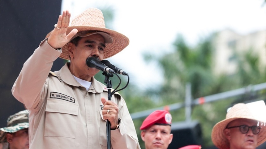 Nicolás Maduro juró que Miraflores jamás caerá en las manos de la oligarquía