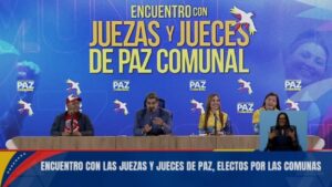 Maduro afirmó que hay una conspiración mundial contra Venezuela