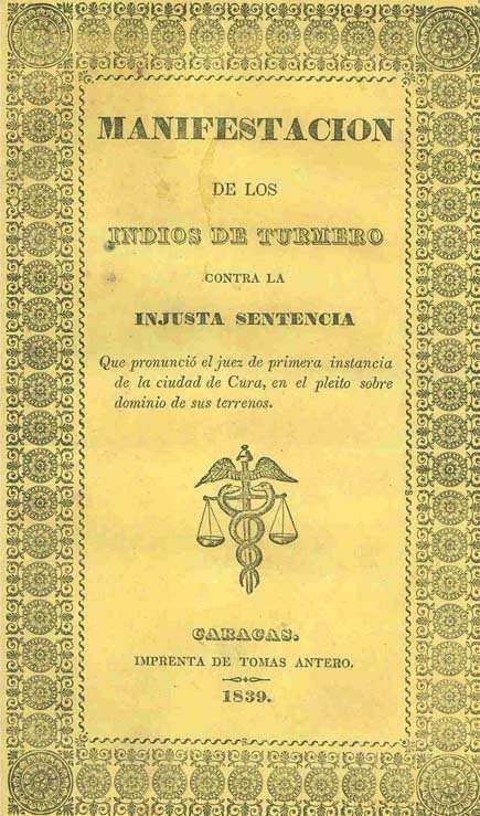 Manifestación de los indios de Turmero (1839)