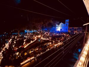 Mucurubá encendió 25.000 velas en honor a Virgen de la Inmaculada Concepción 