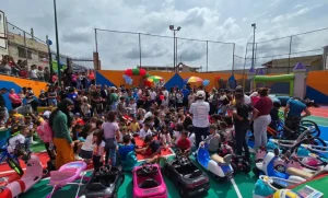 Niños de la parroquia Sucre recibieron sus juguetes en Navidad