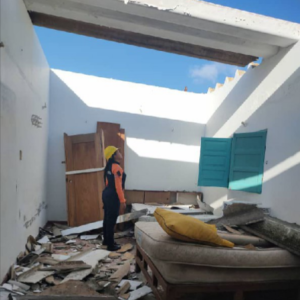 Nueva tromba marina en Falcón deja ocho viviendas sin techos