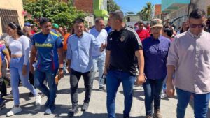 PSUV Aragua acompañó jornada casa por casa de candidatos a jueces de paz
