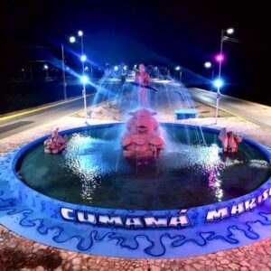 Reactivaron la emblemática fuente de El Indio en Cumaná 