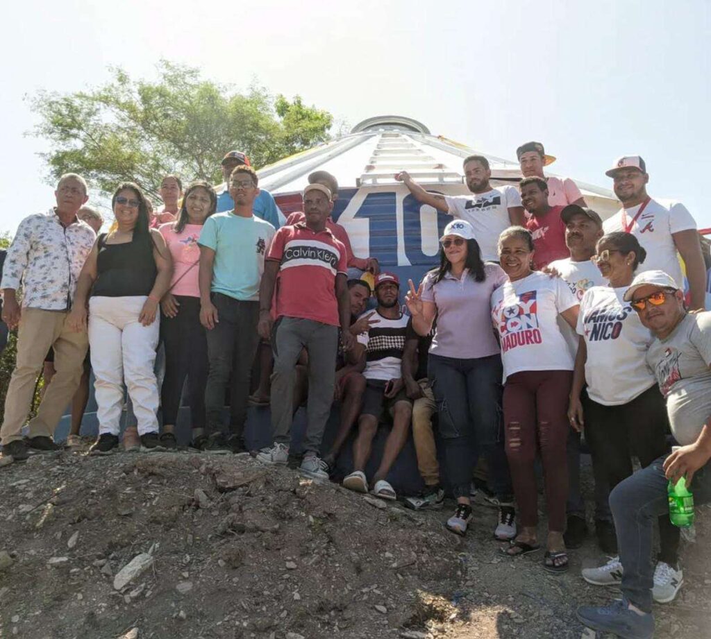 Rehabilitan tanque de agua para beneficio de 200 familias en Guanta