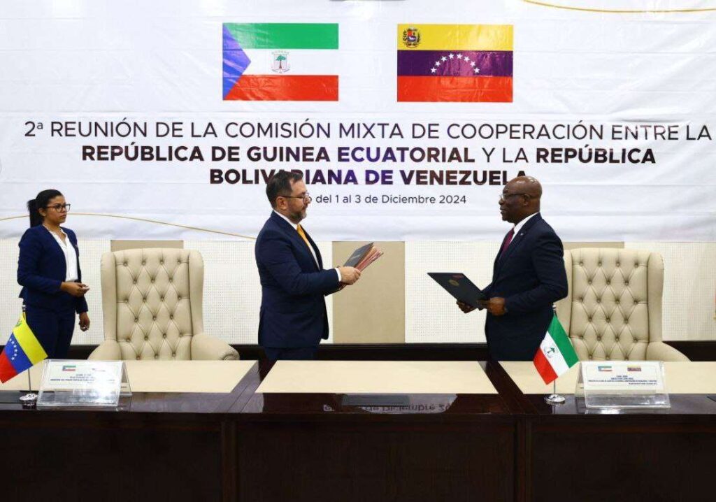 Venezuela y Guinea Ecuatorial firman 29 acuerdos de cooperación