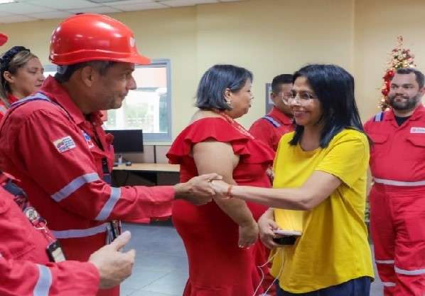 Vicepresidenta Delcy Rodríguez visita Cuenca de Occidente