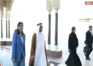Vicepresidenta Rodríguez llegó a Emiratos Árabes Unidos