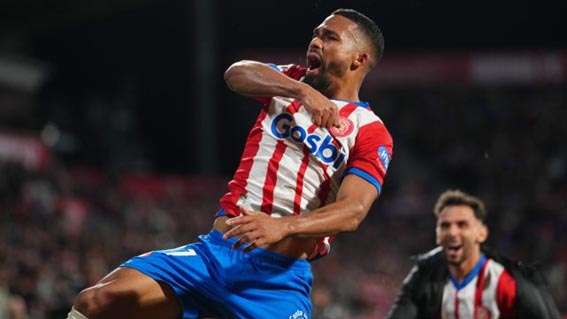 Yangel Herrera se unió a las prácticas del Girona FC